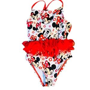 Disney Swimsuit - Minnie Mouse (6/9 Mo.)
